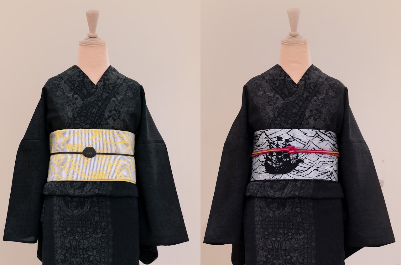 セオα夏着物・浴衣（リバーレース/ブラック）　sSAK-SK200320　即納品