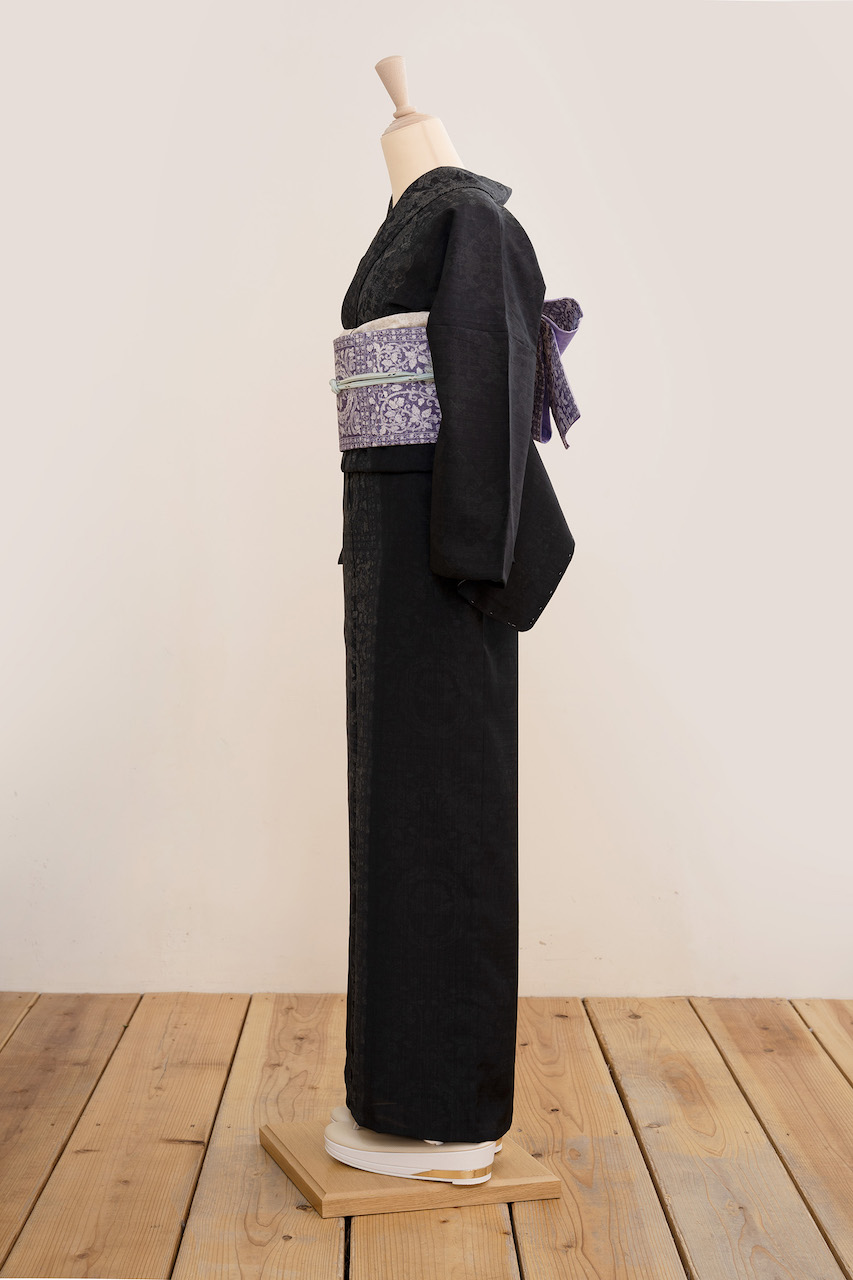 セオα夏着物・浴衣（リバーレース/ブラック）　SAK-SK200320　