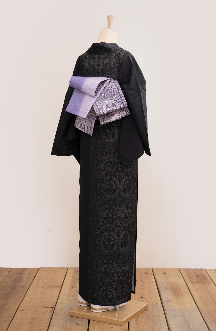 セオα夏着物・浴衣（リバーレース/ブラック）　SAK-SK200320　