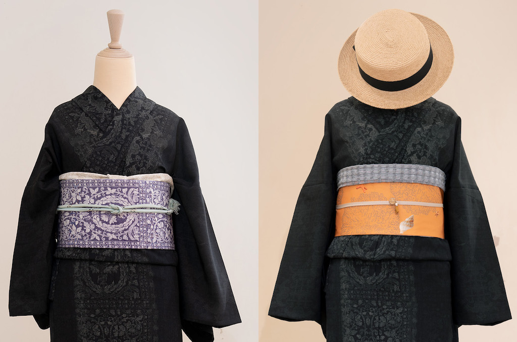 セオα夏着物・浴衣（リバーレース/ブラック）　SAK-SK200320　