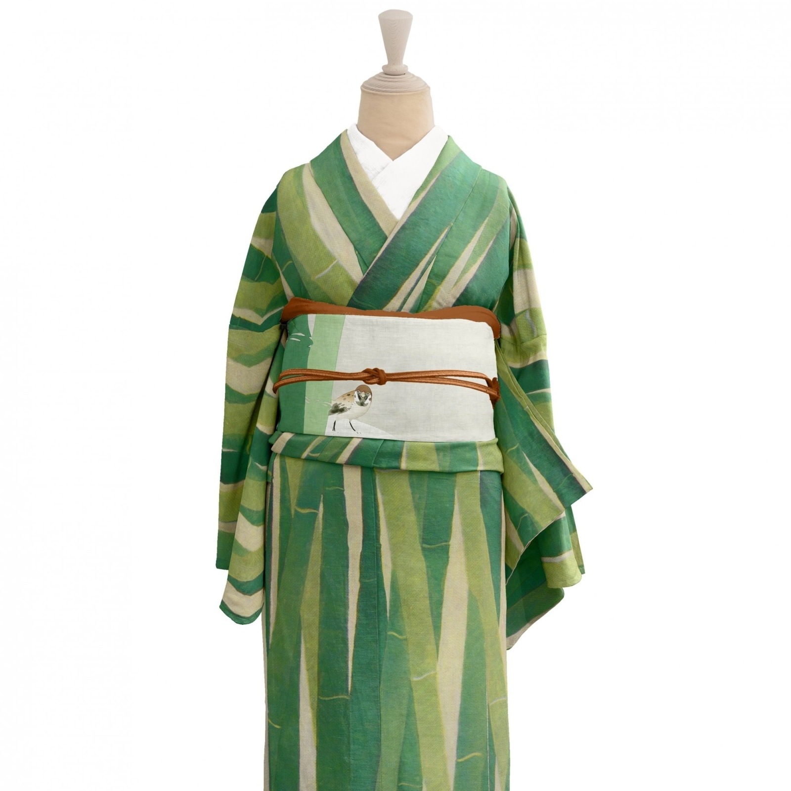 即納品　木綿着物　Lサイズ　sAK0191099