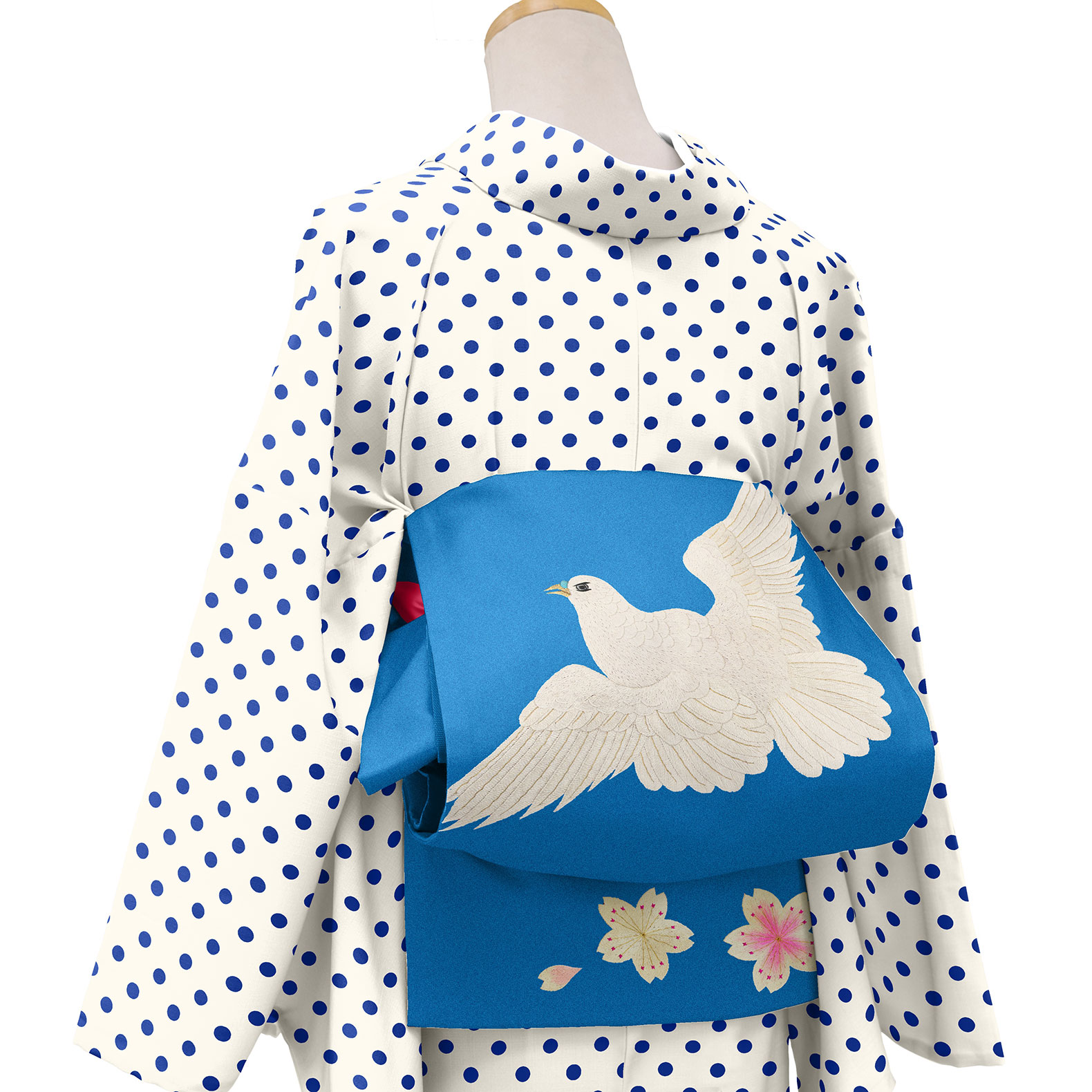 カラーオーダー　　水玉（小）　着物