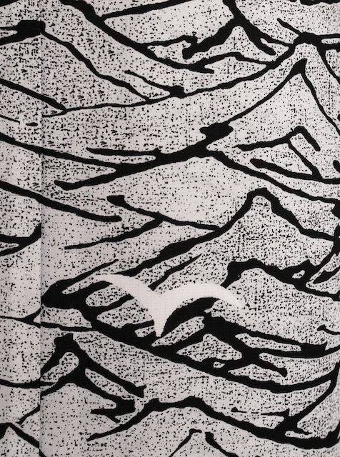 セオα夏着物・浴衣（船とカモメ/白）　SAK-SAK-SK200321　