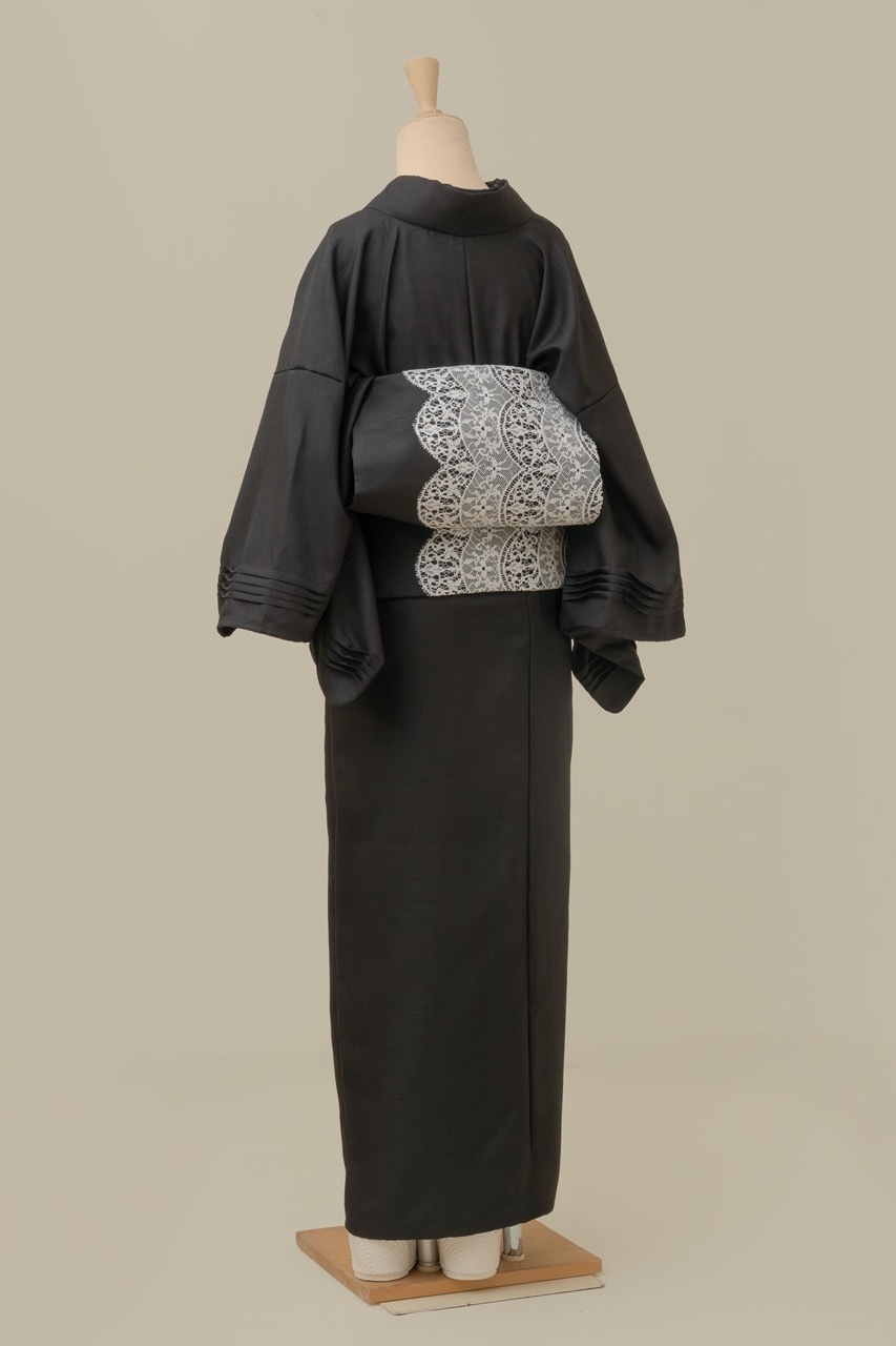 ピンタック着物　SPUR（ブラック） SAK-KMPTS250926