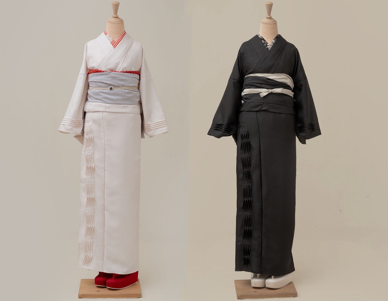 ピンタック着物　SPUR（ブラック） SAK-KMPTS250926