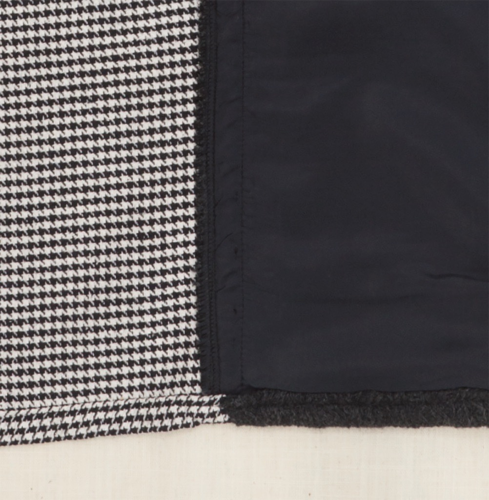 ビブヨーク着物/ニット千鳥格子     SAK-KMBIB20171110