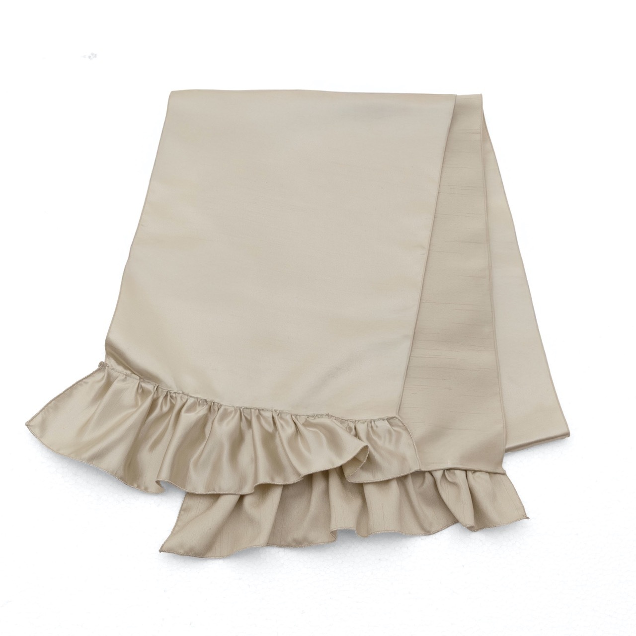 フリル帯揚（サンドベージュ）　SAK-OBAF241220