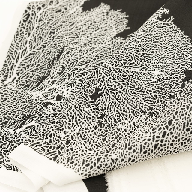 セオα夏着物・浴衣（coral/チャコール）　SAK-SK190323　