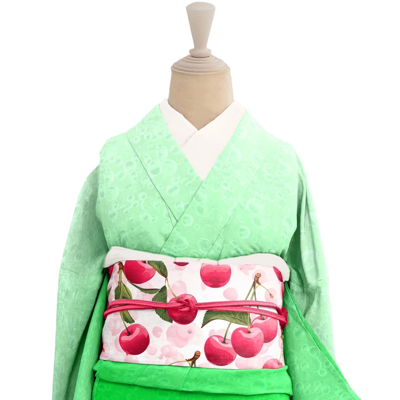 即納品（絵羽）着物　AK20230801501 L（フリーサイズ）