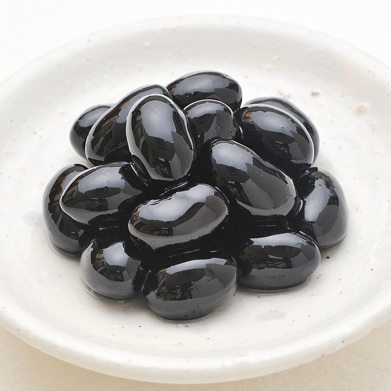 黒まめ(ビン入)包装・手提袋付