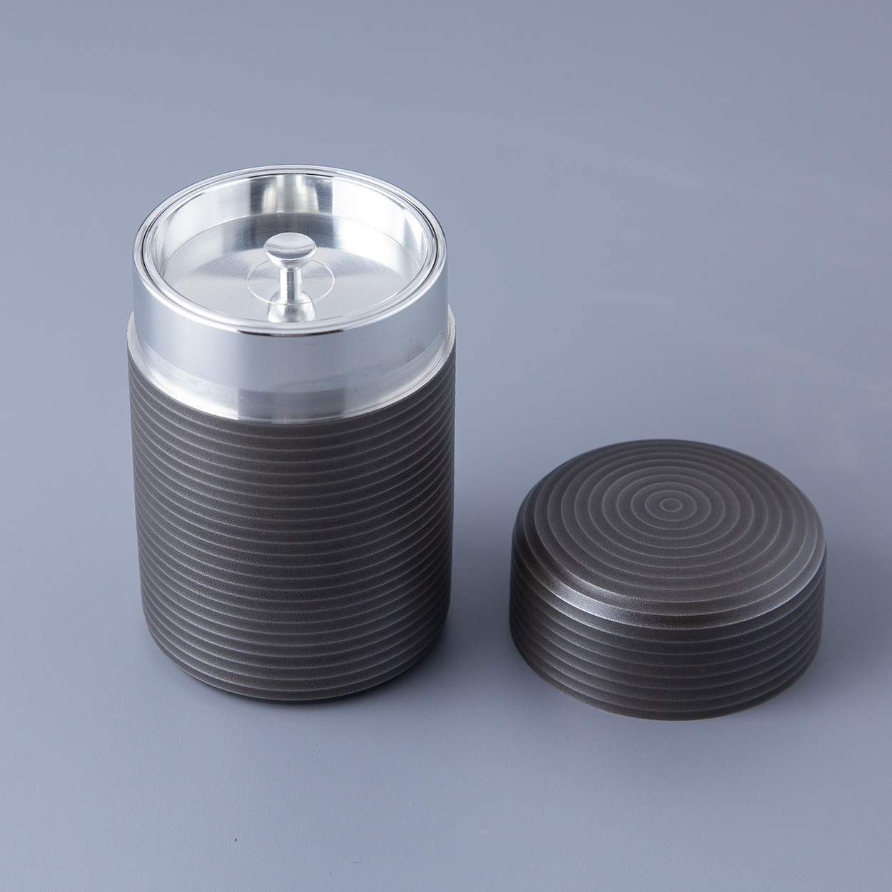 錫製 茶托 イブシ 梅型 5枚組 5柄 大阪錫器 【公式通販】