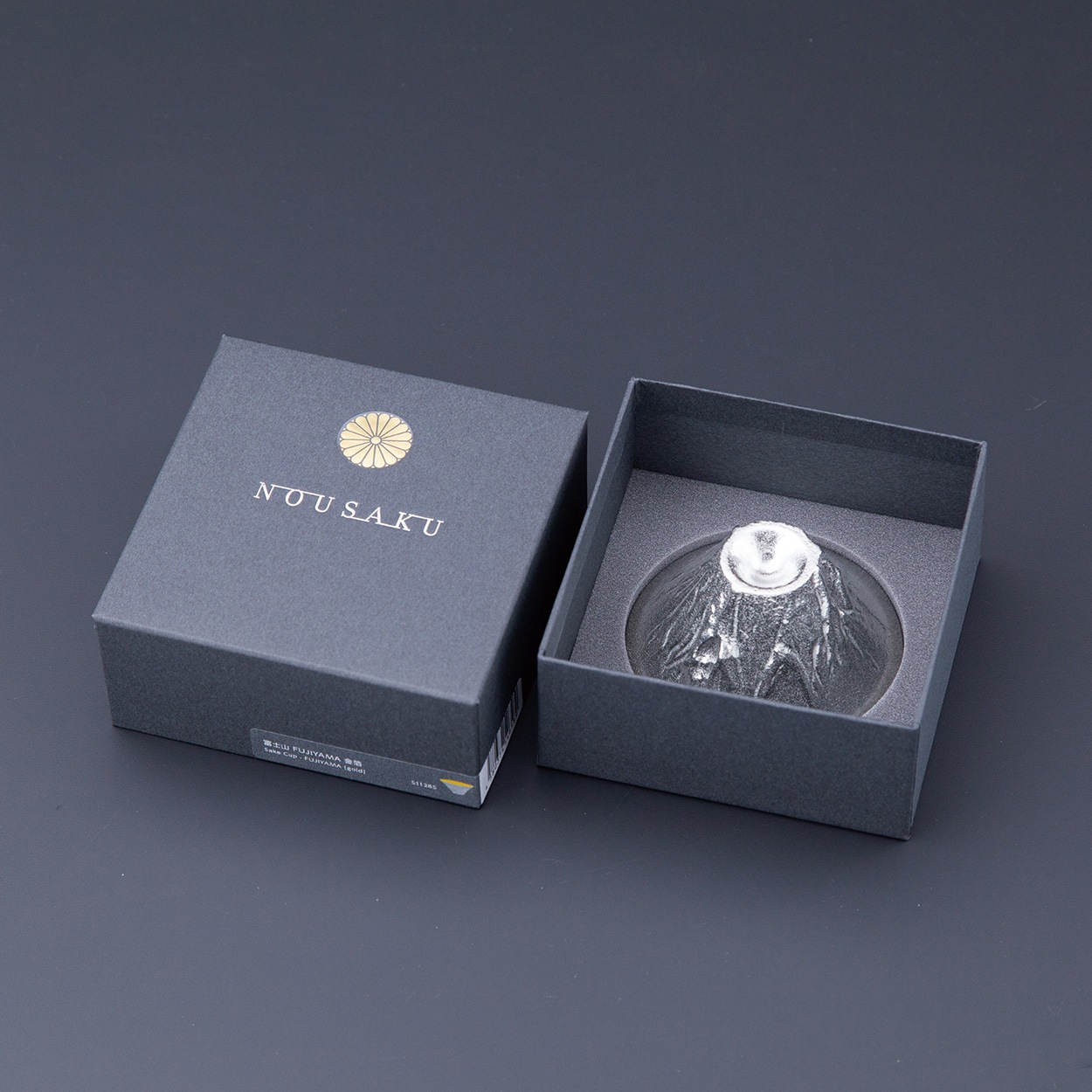 能作 錫製ぐい呑 富士山 錫100％ 60ml 化粧箱入
