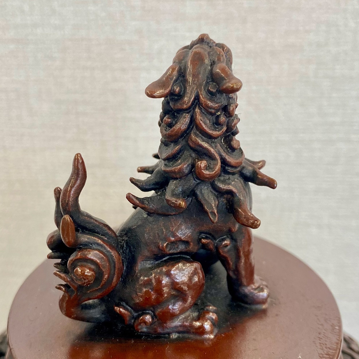 叙勲褒章叙位の記念品と額縁 『受章者様へのお祝い品』青銅製香炉 長足