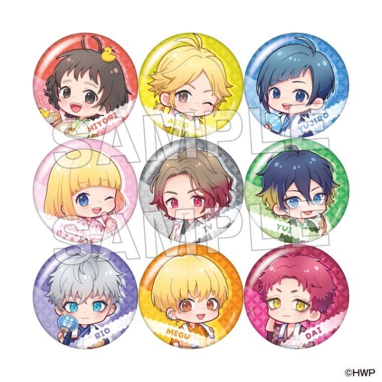 4月下旬頃以降発送」 HoneyWorks トレーディング缶バッジ（ミニキャラ 