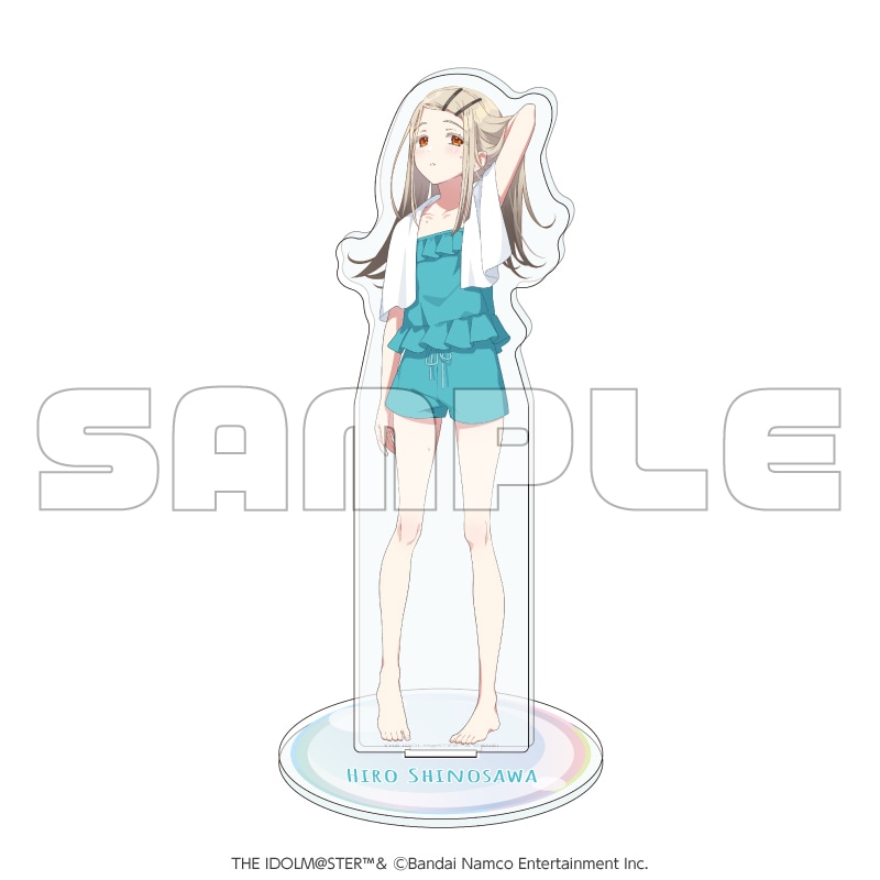 学園アイドルマスター×カラオケの鉄人篠澤広BIGアクリルスタンド