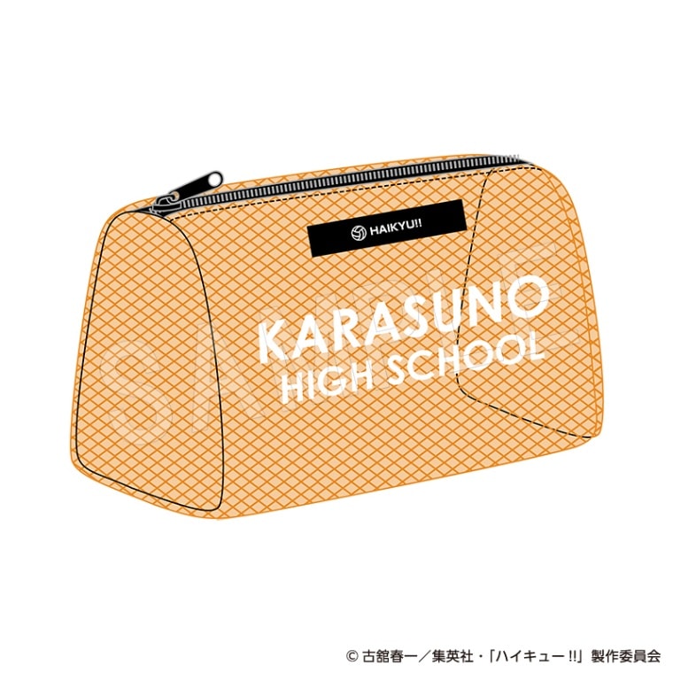 【12月スーパーSALE 15%OFF】 7月下旬頃発送」 メッシュポーチ（烏野高校） ハイキュー!! その他