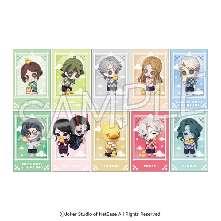 ダン 6集チェキ5 11月下旬頃以降発送」第五人格 トレーディング チェキ風カード2