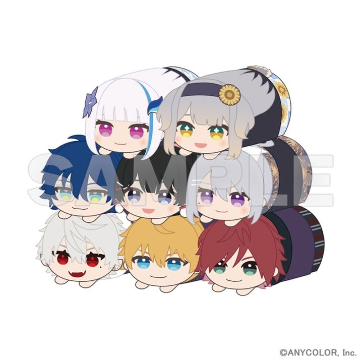 にじさんじ 極楽湯 コラボ もちころりん ぬいぐるみマスコット ボックス BOX 4月中旬頃以降発送」にじさんじ もちころりんぬいぐるみ