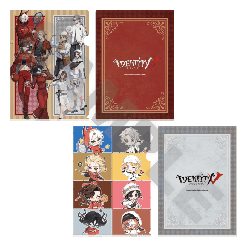 5月中旬頃以降発送」第五人格×ラウンドワン クリアファイル 2枚セット