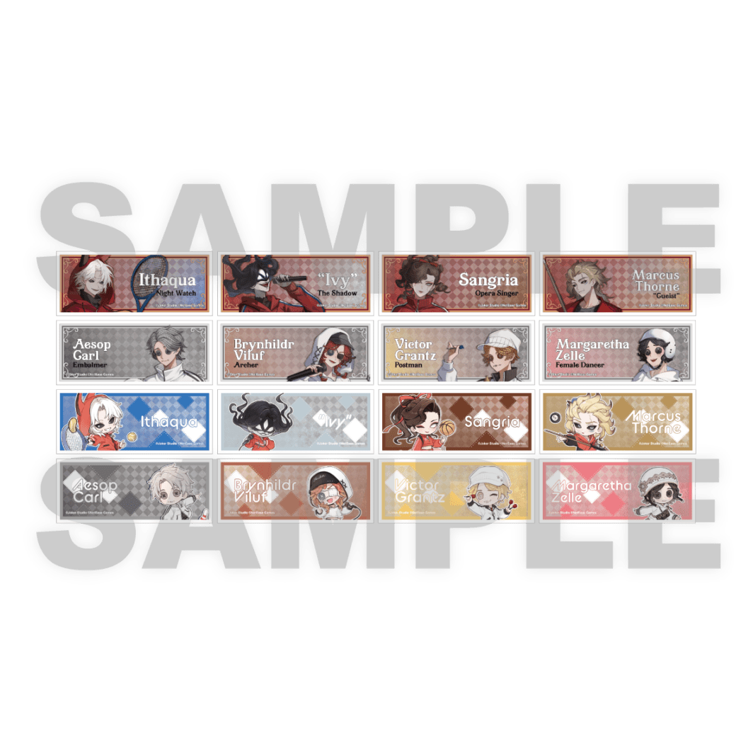 5月中旬頃以降発送」第五人格×ラウンドワン トレーディング アクリル