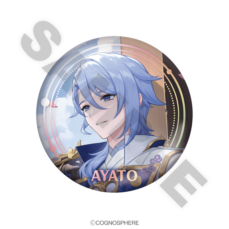 5月下旬頃以降発送」原神 テイワットツアー BIG缶バッジ（神里綾人）