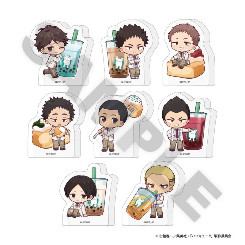 ハイキュー!!×Bull Pulu トレーディングアクリルブロック | j-hobby