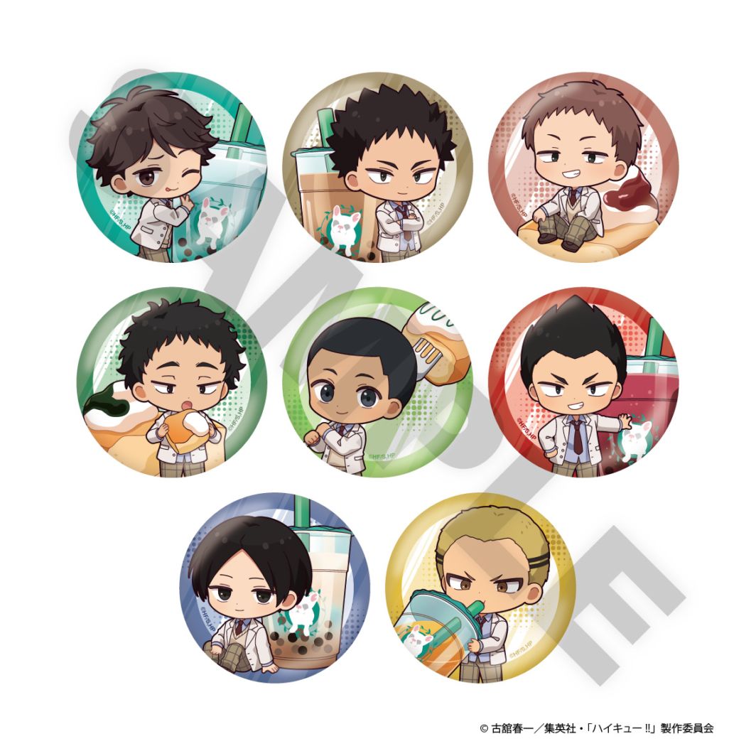 4月下旬頃以降発送」ハイキュー!!×Bull Pulu トレーディング缶バッジ