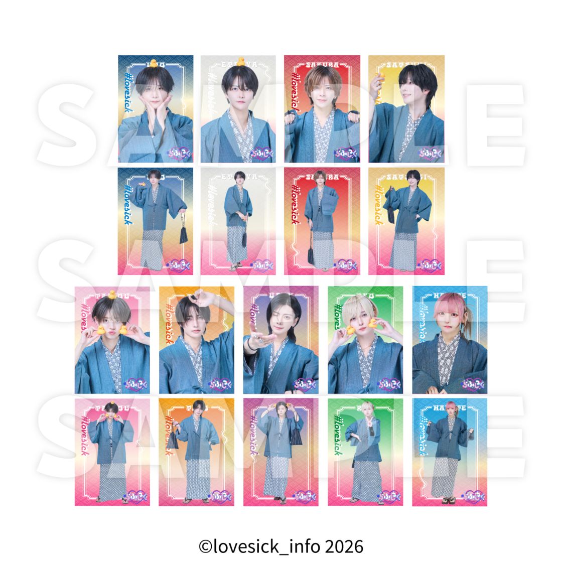 3月下旬頃以降発送」#らぶしっく ランダムブロマイド