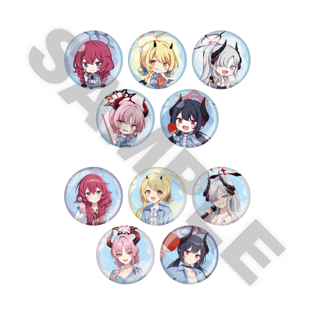 9月中旬頃以降発送」ブルーアーカイブ×ラウンドワン グリッター缶