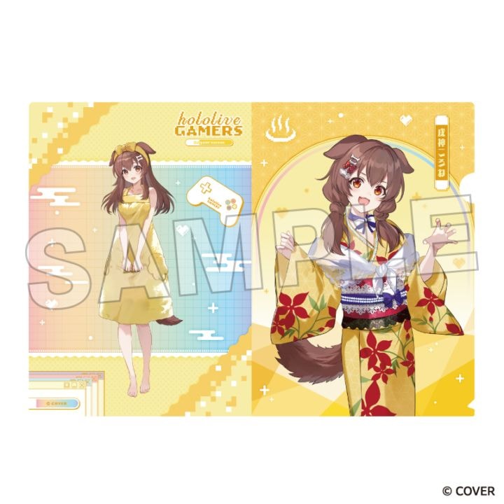 6月下旬頃以降発送」ホロライブゲーマーズ クリアファイル 戌神ころね