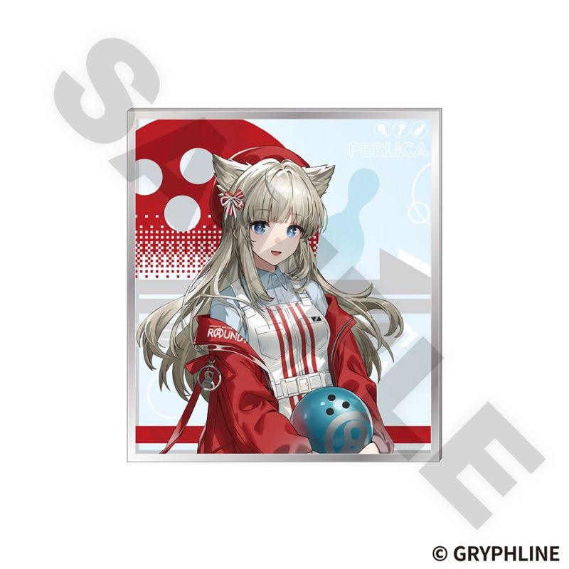 アークナイツ：エンドフィールド×ラウンドワン アクリル色紙 ペリカ