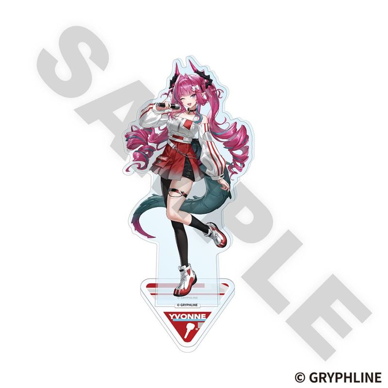 アークナイツ：エンドフィールド×ラウンドワン アクリルスタンド イヴォンヌ