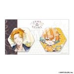 六角形缶バッジ2種セット 宇佐美リト