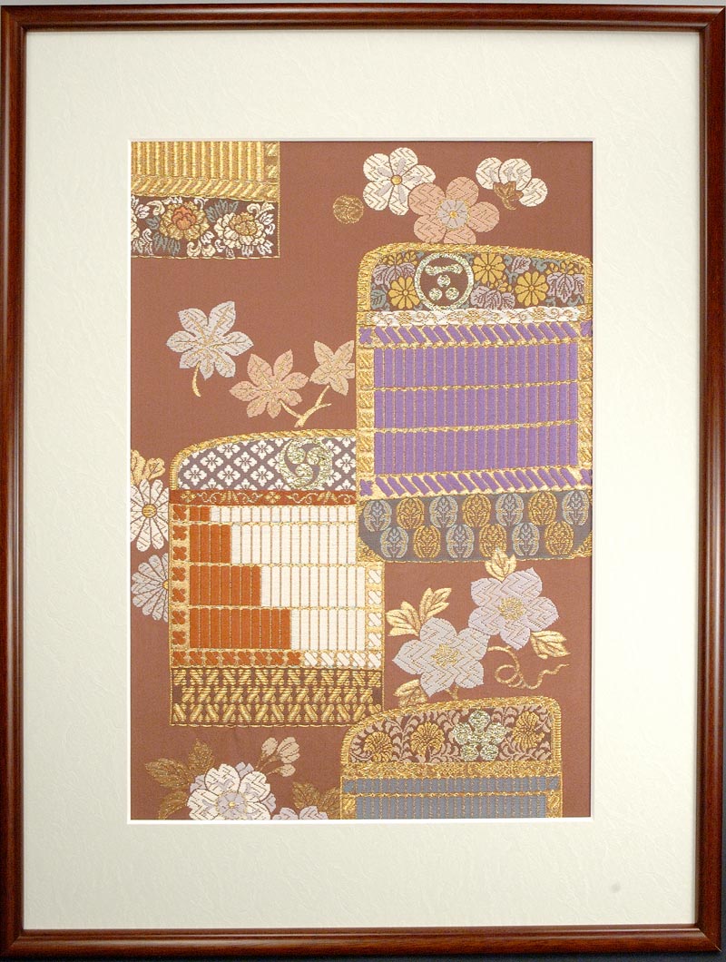 西陣織額　（大）　ＧＬ１６