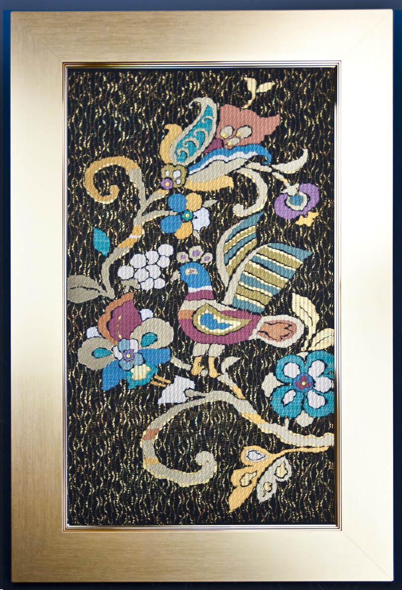 京都　木製 高級額　能楽図絵　能画　能絵　西陣織 京都の贈答品、記念品、贈り物、おすすめ、人気ランキング