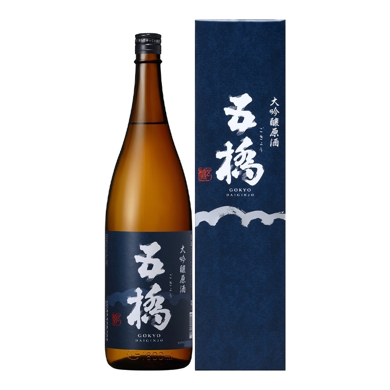 五橋 大吟醸原酒 1800ml 箱入（常温）
