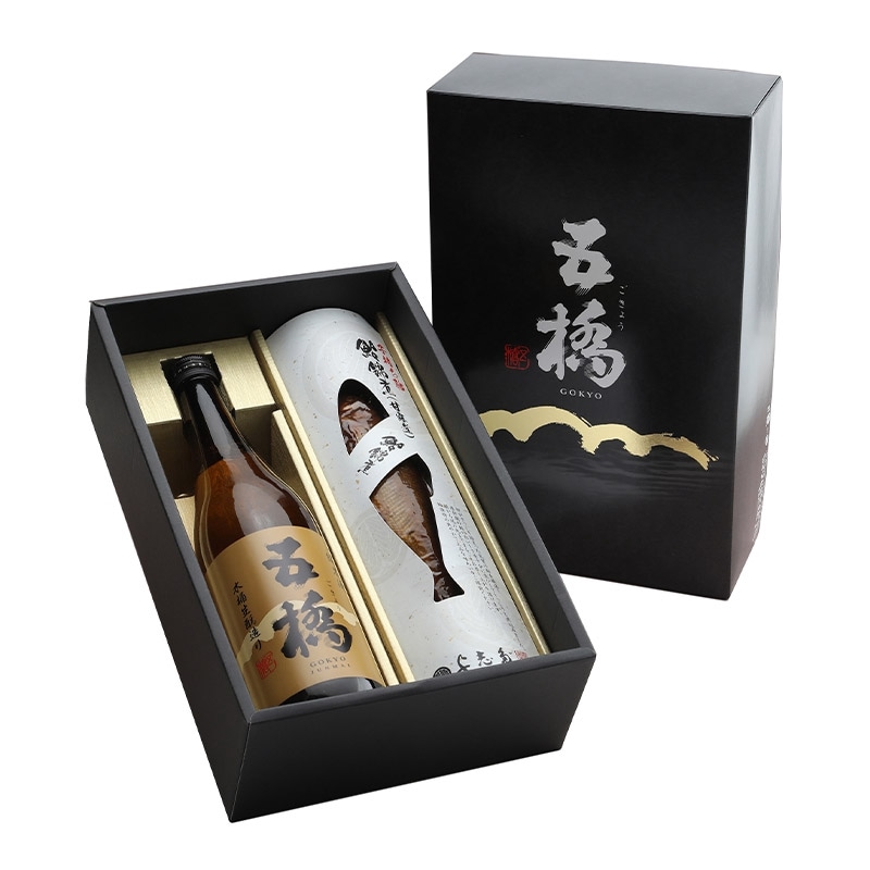五橋 肴魚有酒 生もと純米酒セット（常温）