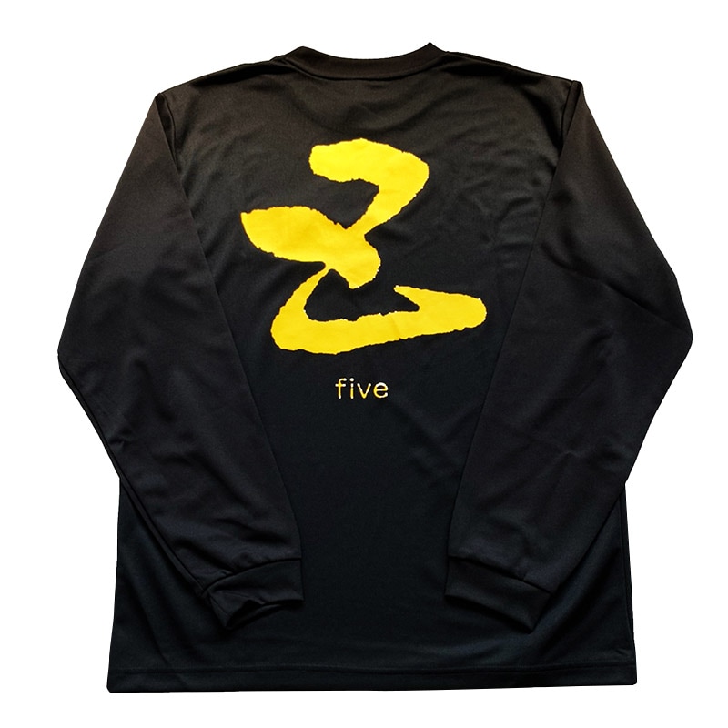 五橋 五(five) 長袖Tシャツ【五橋グッズのみ注文】