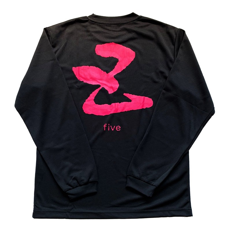 五橋 五(five) 長袖Tシャツ【五橋グッズのみ注文】