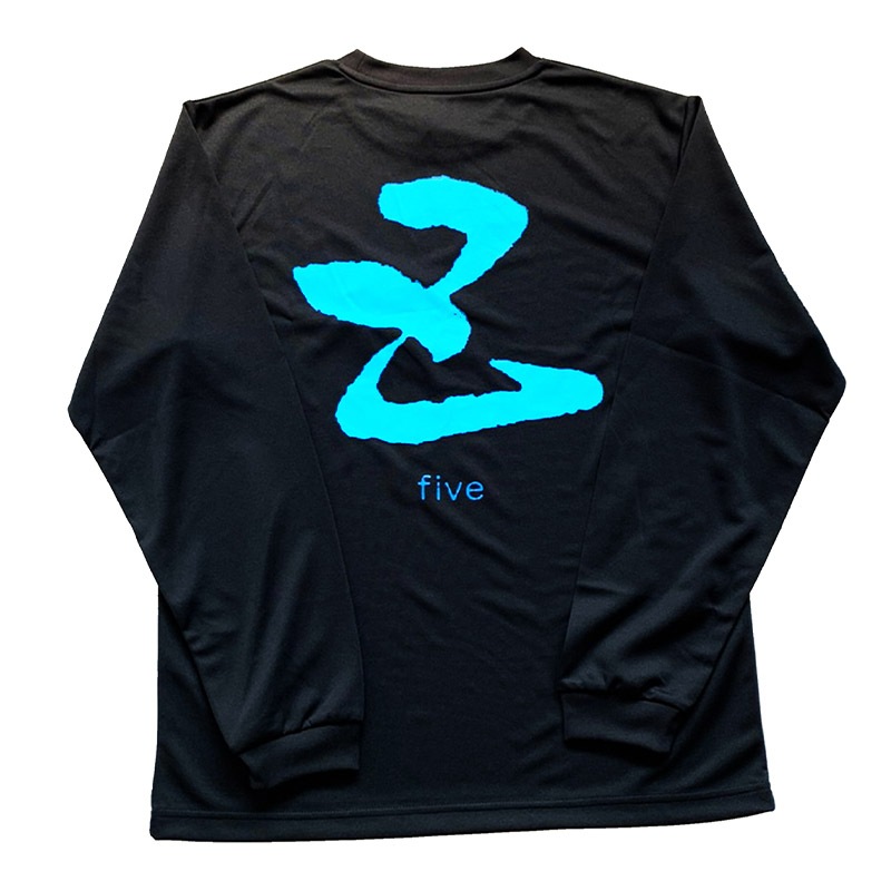 五橋 五(five) 長袖Tシャツ【五橋グッズのみ注文】