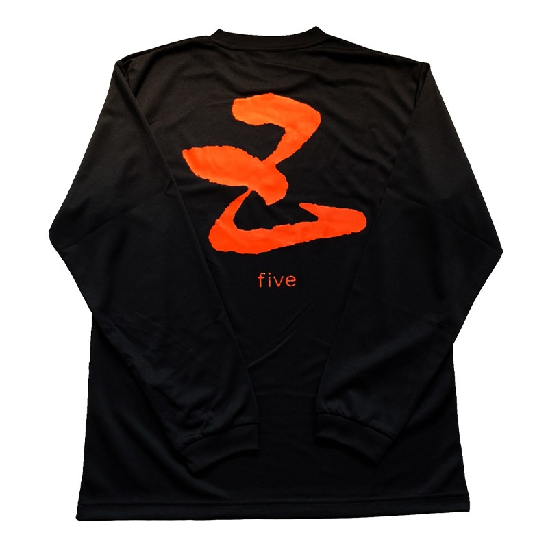 五橋 五(five) 長袖Tシャツ【五橋グッズのみ注文】