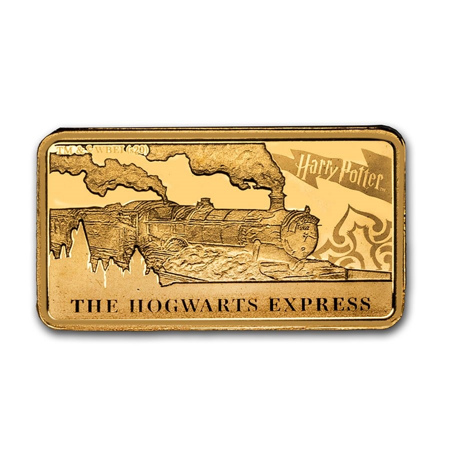 ハリー・ポッター ホグワーツ・エクスプレス ゴールドバー 0.5gの販売