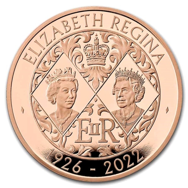 英国エリザベス2世女王陛下金貨 プルーフ 2022年製 イギリス王立