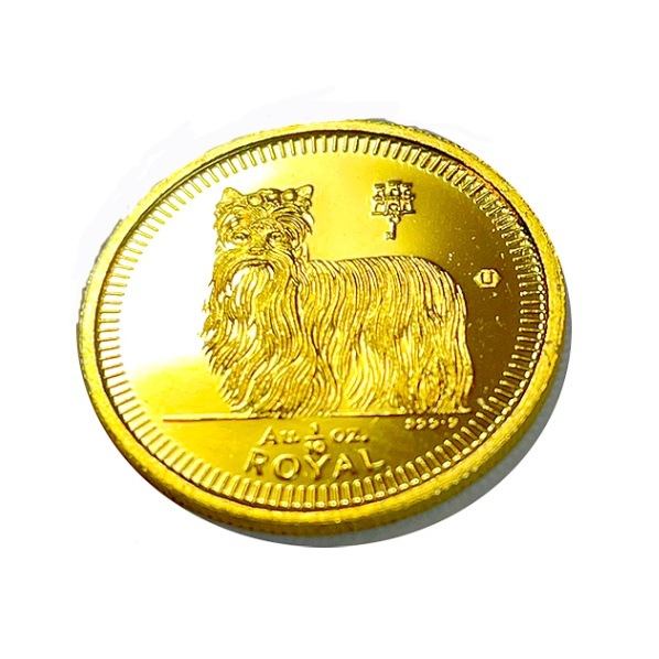 ドッグ金貨 1/10オンス 1997年製 クリアケース入りの販売 | 金貨や銀貨