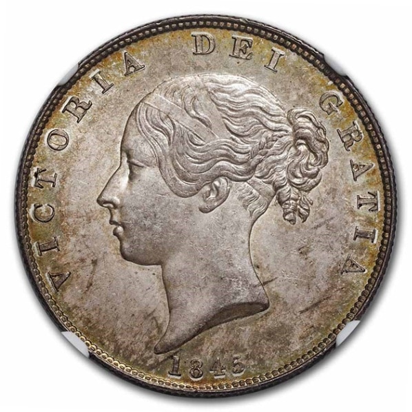 ヤングヘッドヴィクトリア女王 銀貨 8枚セット