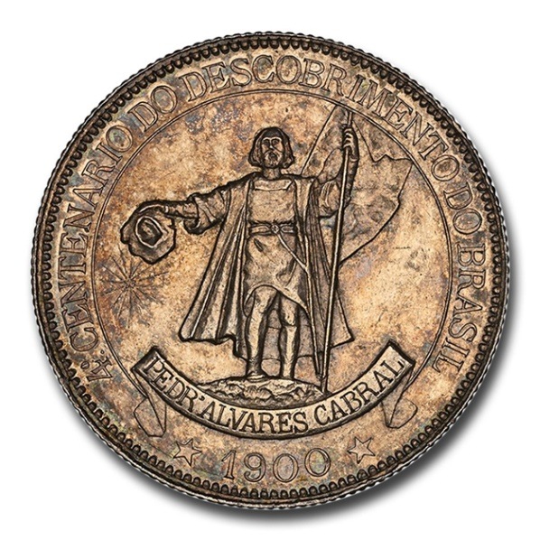 1822年 ブラジル ヨハネス6世 4000レイス 金貨 NGC MS62 希少 1822年 ブラジル ヨハネス6世 4000レイス 金貨 NGC MS62 希少