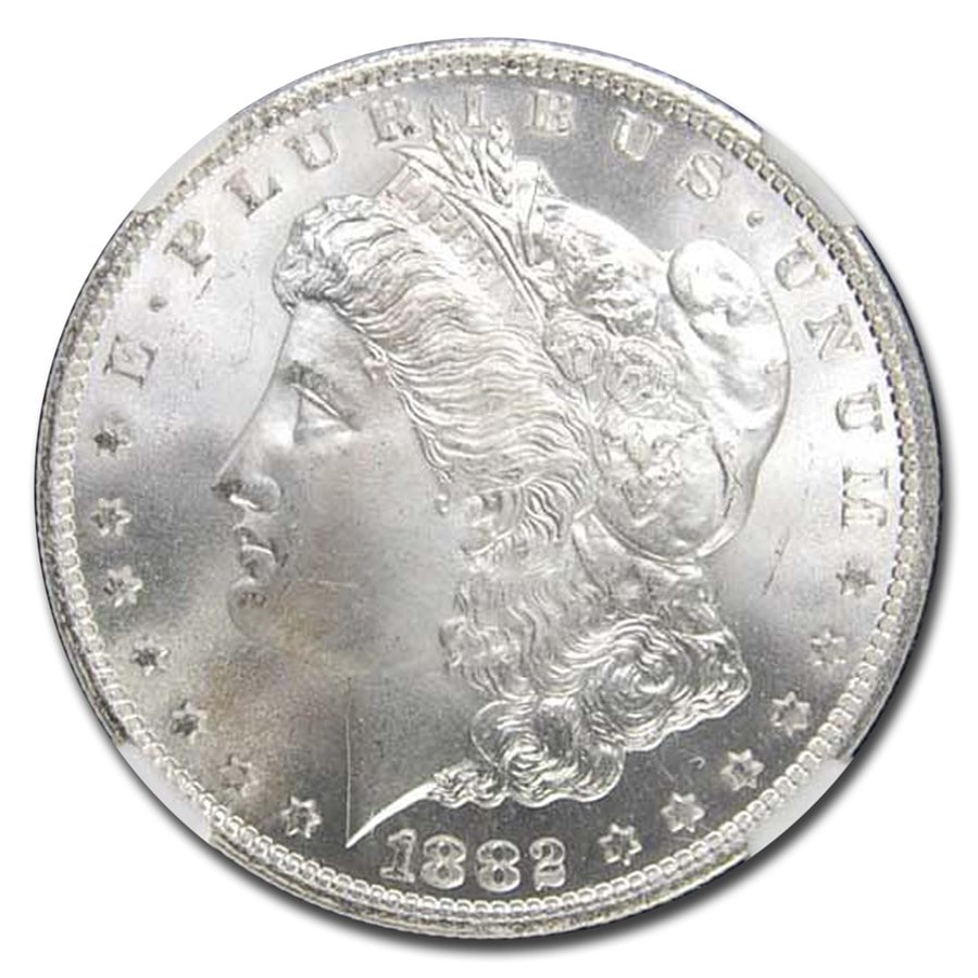 1882年 モルガン ダラー 銀貨 1ドル シルバー モルガン ヘッド