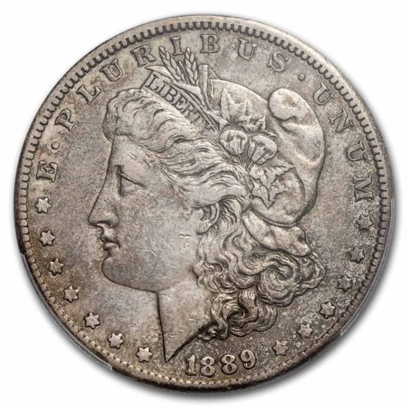 1889年 モルガン ダラー 銀貨 1ドル シルバー モルガン ヘッド 1889年 モルガン ダラー 銀貨 1ドル シルバー モルガン ヘッド