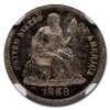 1868ǯ ƥå Хƥ   10 С ͳν  ꥫ罰¤ʾ եǥե PF-66 ᥪ+ NGC ƥ
