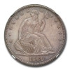1869ǯ ƥå Хƥ ϡ 顼  50 С ͳν  ꥫ罰¤ʾ եǥե MS-64 NGC ƥ